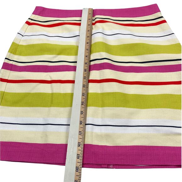 NWT Banana Republic Stripe Pencil Skirt Size 12 MSRP $70 - Picture 4 of 7